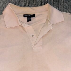 Grant Thomas Men's Beige Polo Shirt